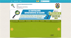 Desktop Screenshot of contraloria-narino.gov.co